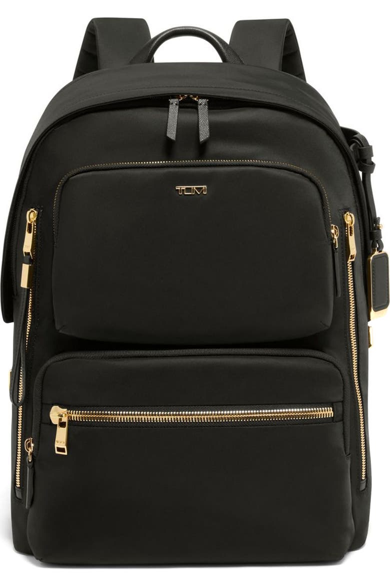 tumi 2 handle backpack Voyageur Montana Black / Gold There are also two open pockets a leather card pocket and pen loop a ley leash and TUMI Tracer Tumi | Voyageur | Montana