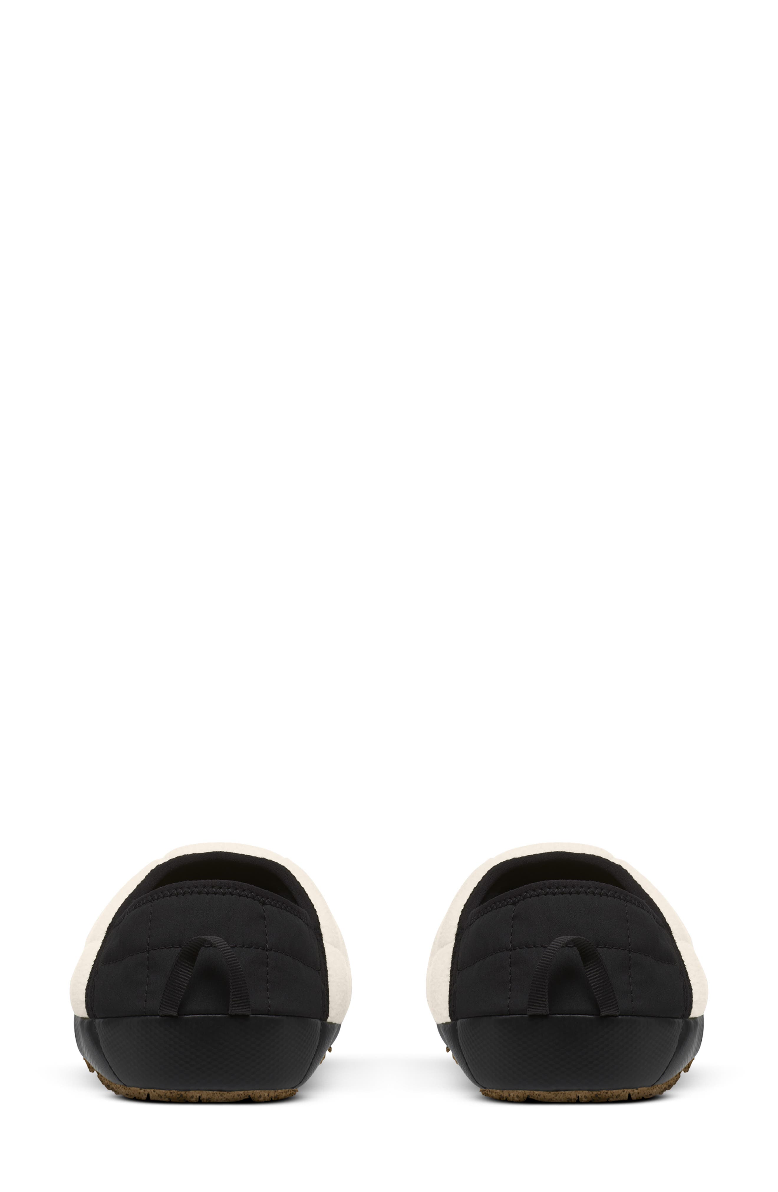 The North Face ThermoBall<sup>™</sup> Traction V Denali Water Repellent Insulated Slipper, Alternate, color, Gardenia White/ Tnf Black