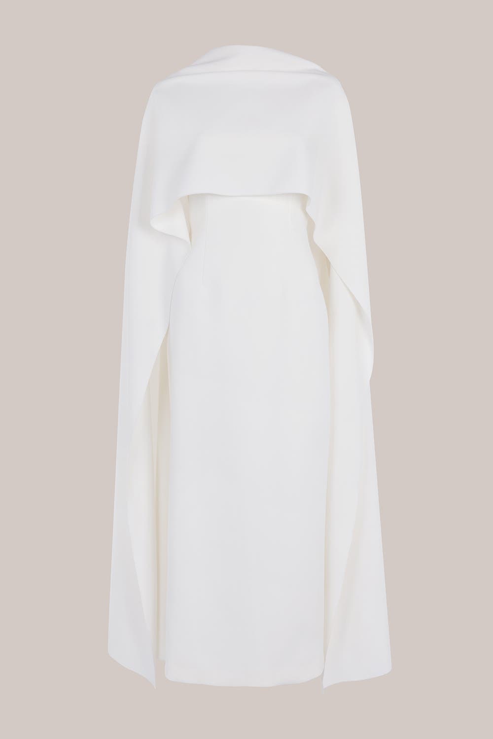 Elina Crepe Bridal Dress - image 2
