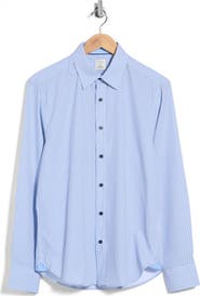CONSTRUCT Crosshatch Long Sleeve Button Up Shirt