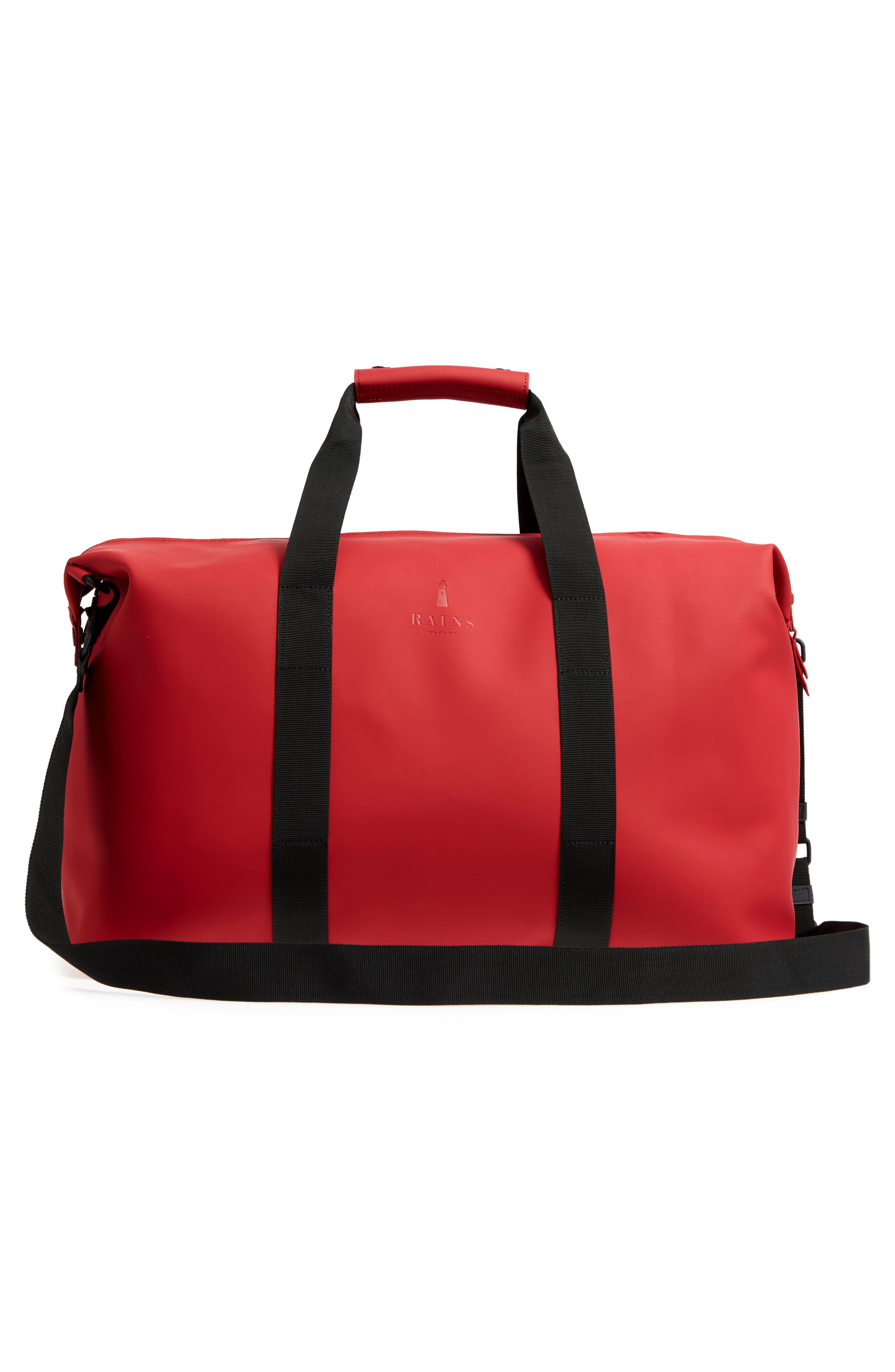 Weekend Bag, Alternate, color, SCARLET