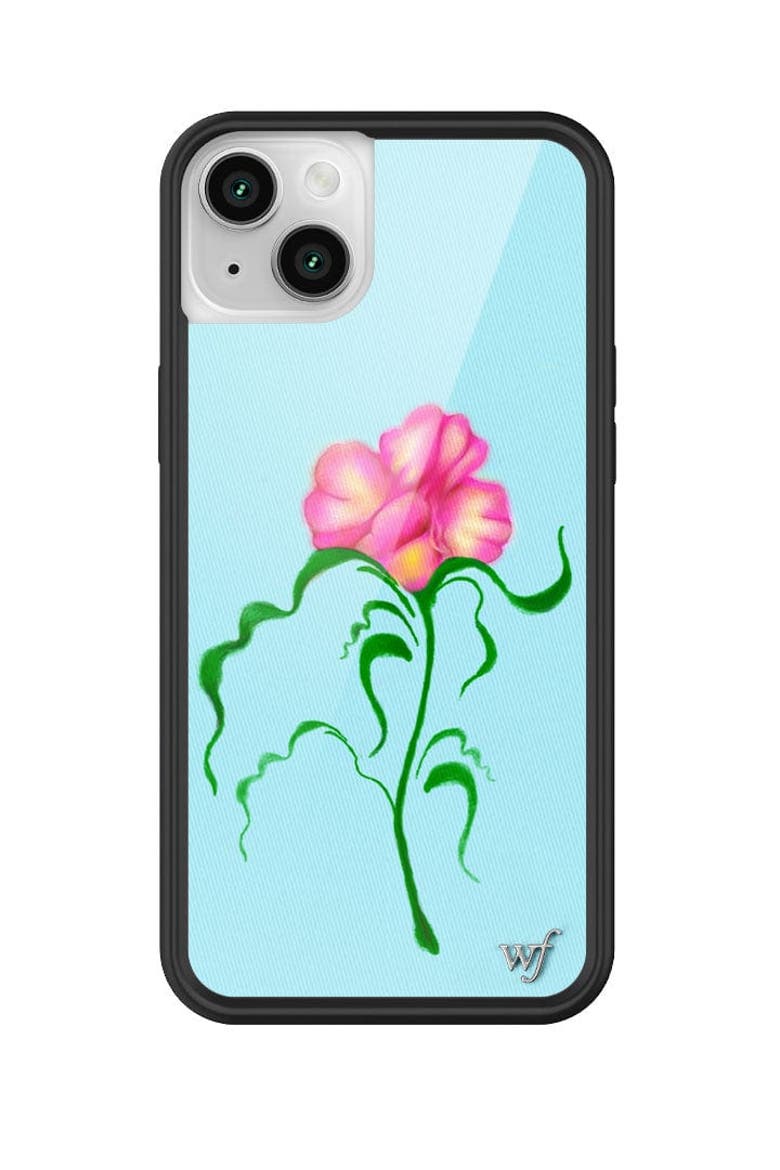 Dancing Flower iPhone Case, Alternate, color, Blue