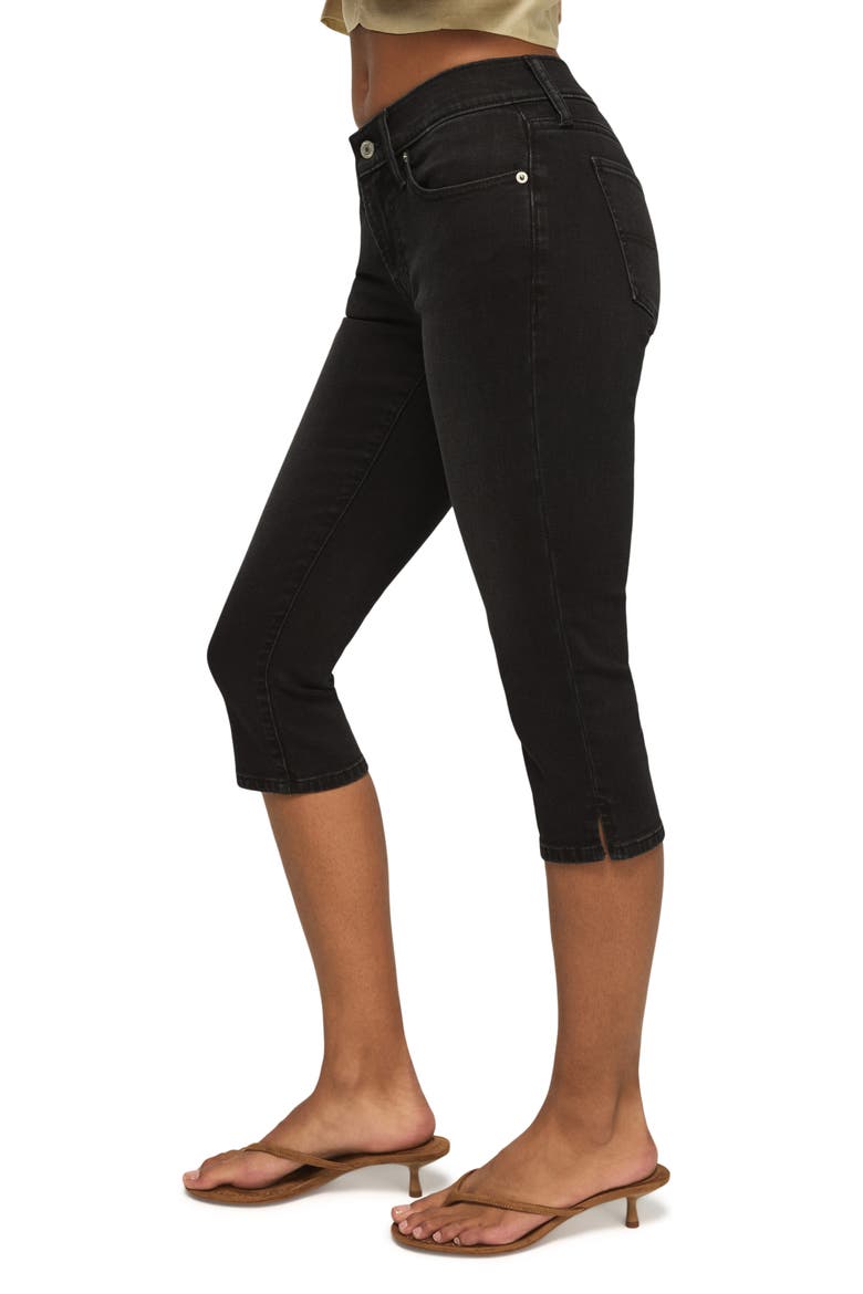 Capri Jeans, Alternate, color, BLACK GALAXY WASH