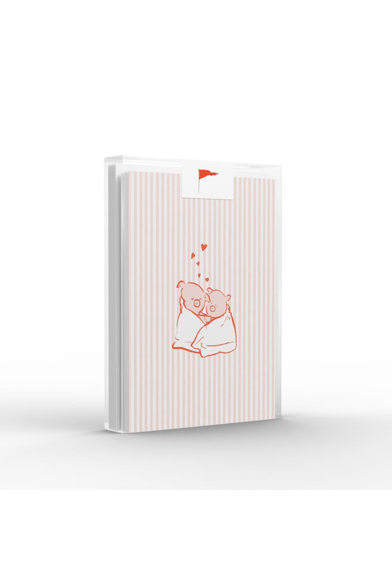 Pigs in a Blanket Greeting Card Pack Set, Main, color, Multi-Pack