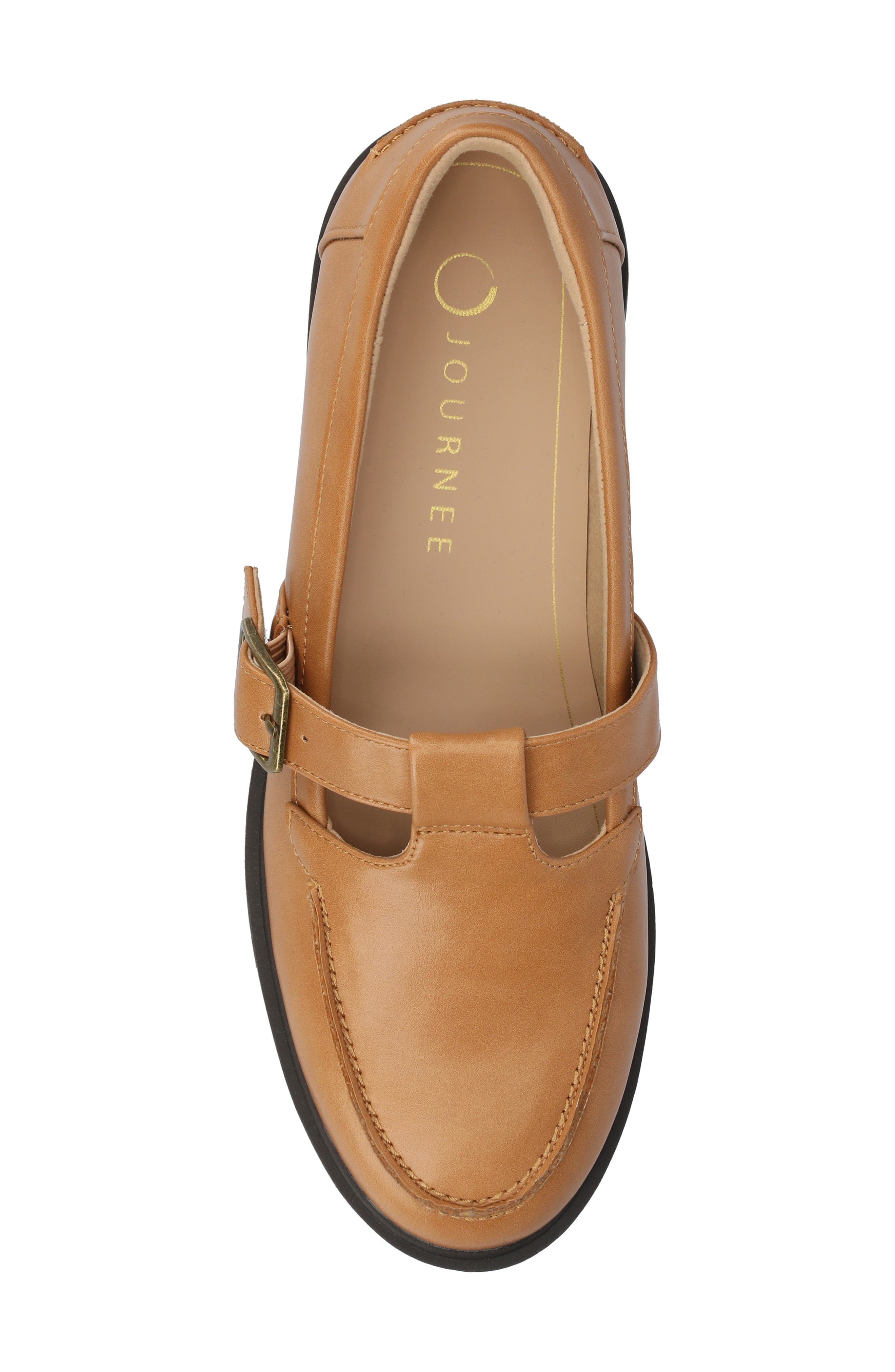 Corina Mary Jane Flat, Alternate, color, TAN