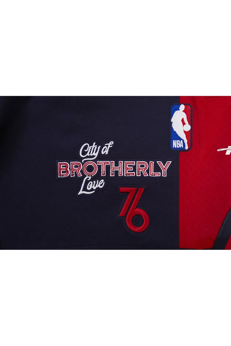 Men's Pro Standard Navy Philadelphia 76ers 2023/24 City Edition DK Shorts, Alternate, color, Navy