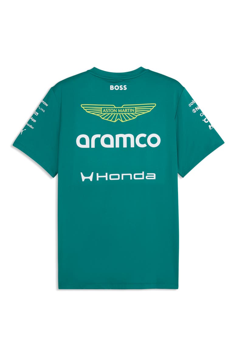 x AMF1 Replica Performance Graphic T-Shirt, Alternate, color, GREEN LUX