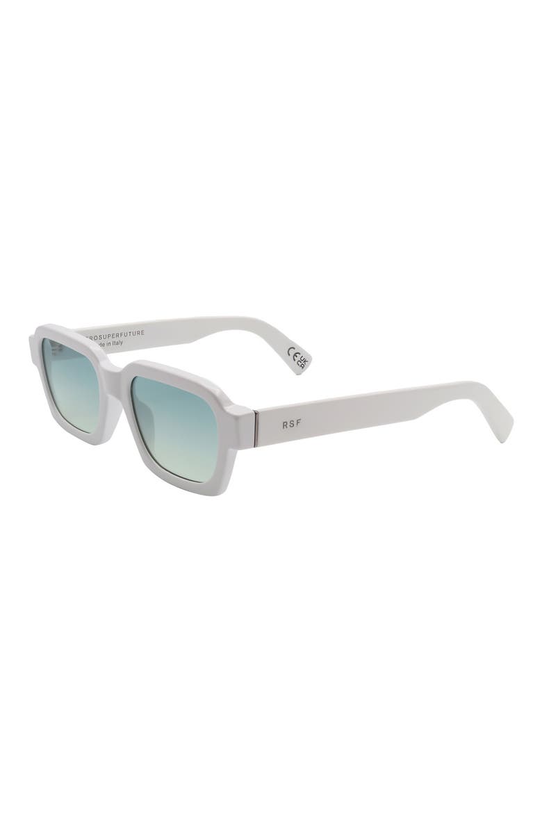 56mm Square Sunglasses, Alternate, color, WHITE