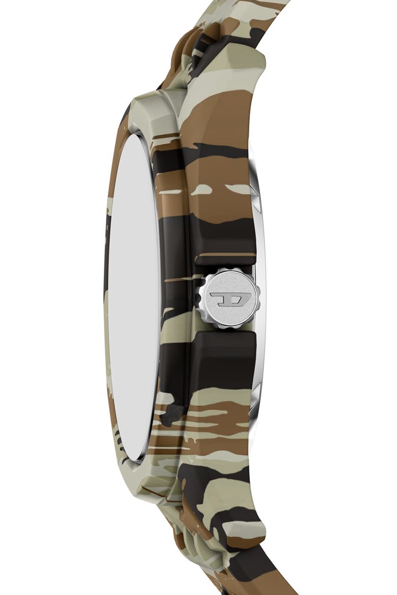 Stinger Silicone Strap Watch, Alternate, color, GREEN MULTI