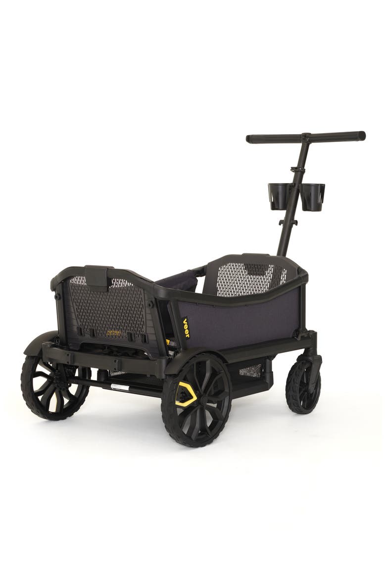 All-Terrain Cruiser XL 4-Seater Stroller Wagon, Alternate, color, BLACK