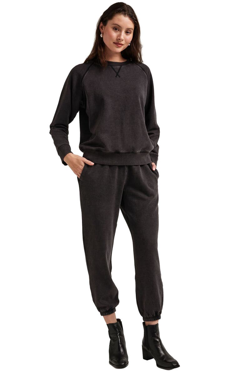 Richer Poorer The Recycled Fleece Classic Sweatpant, Alternate, color, Mineral Black