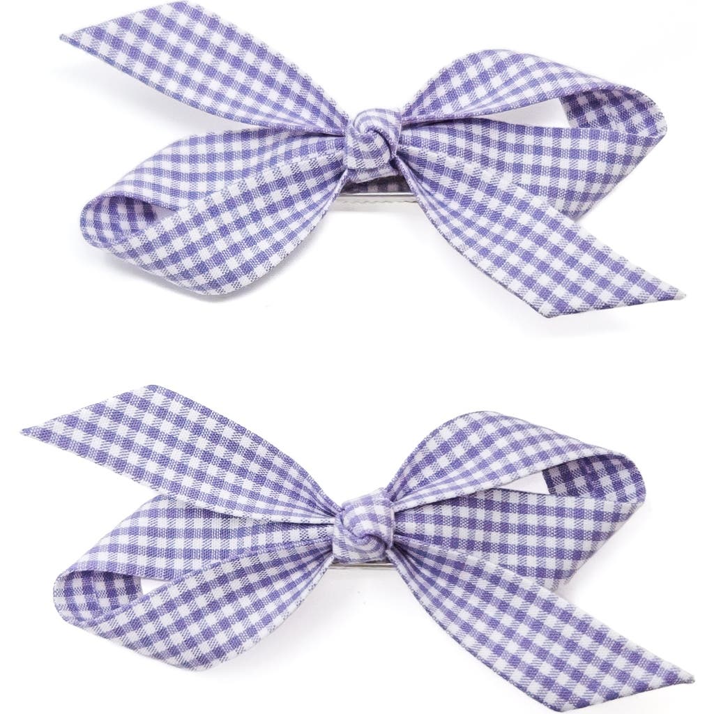 Puttisu 2pc Bow Clip Set