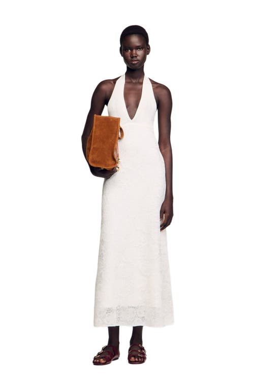 Sandro Long Knit Dress