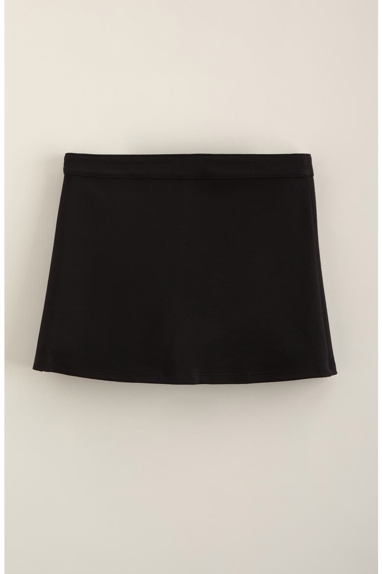 Kids' Pull On Skort, Alternate, color, BLACK