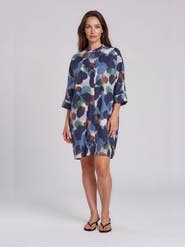 Masai Copenhagen MaIosetta 3/4 Sleeve Round Neck Dress