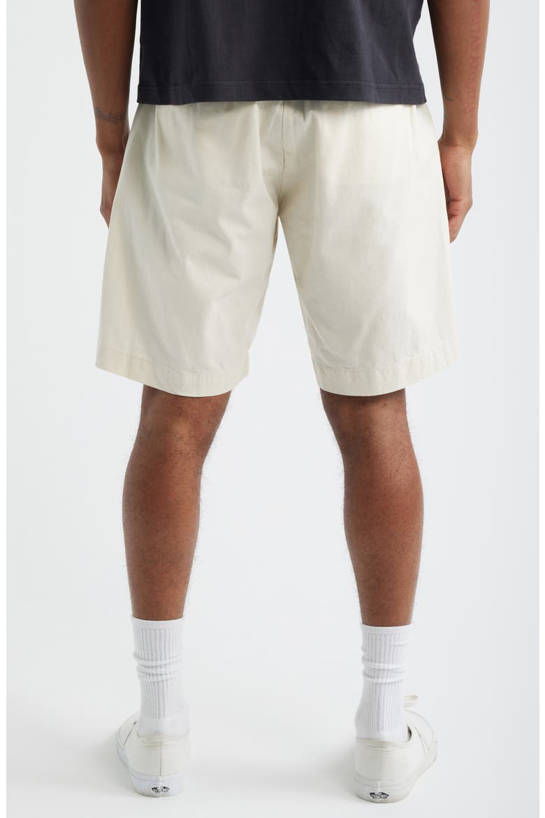 Part Timer Organic Cotton Twill Shorts, Alternate, color, OFF-WHITE