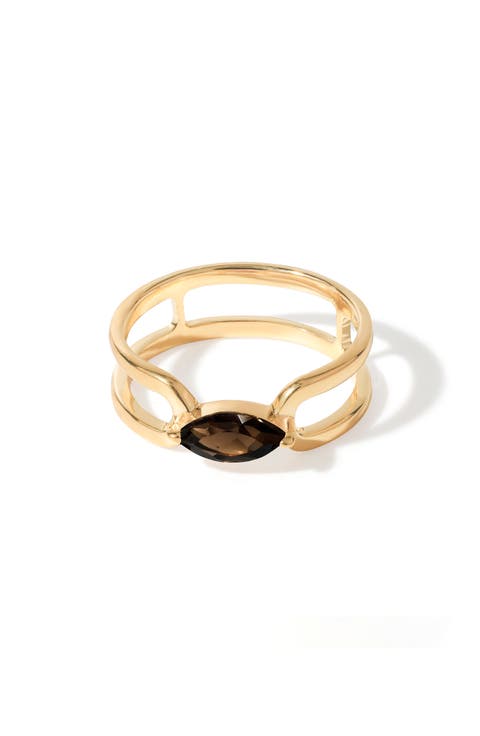 Marquise Crossover Ring