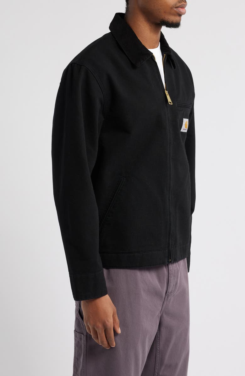 Carhartt Work In Progress Detroit Cotton Canvas Chore Jacket, Alternate, color,