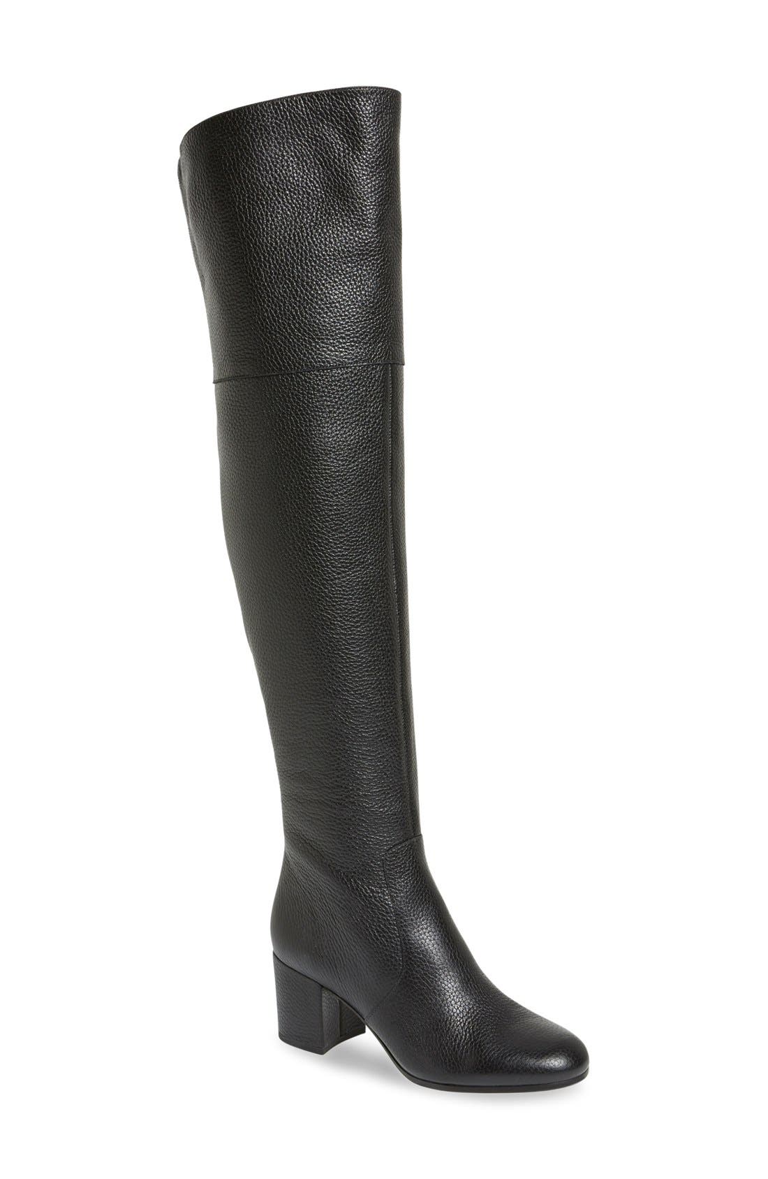 Via Spiga 'Finlay' Over the Knee Boot, Main, color, 
