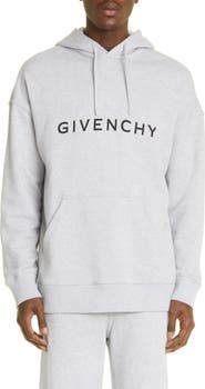 Givenchy Slim Fit Logo Graphic Hoodie