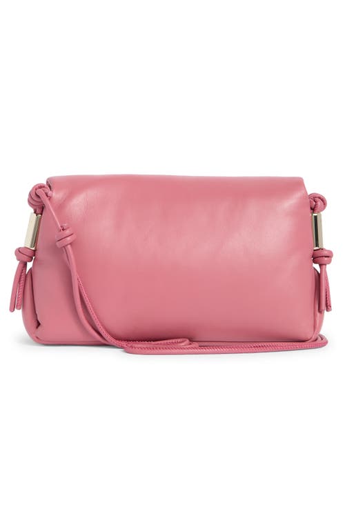 Furla Elettra Leather Crossbody Bag In Pink