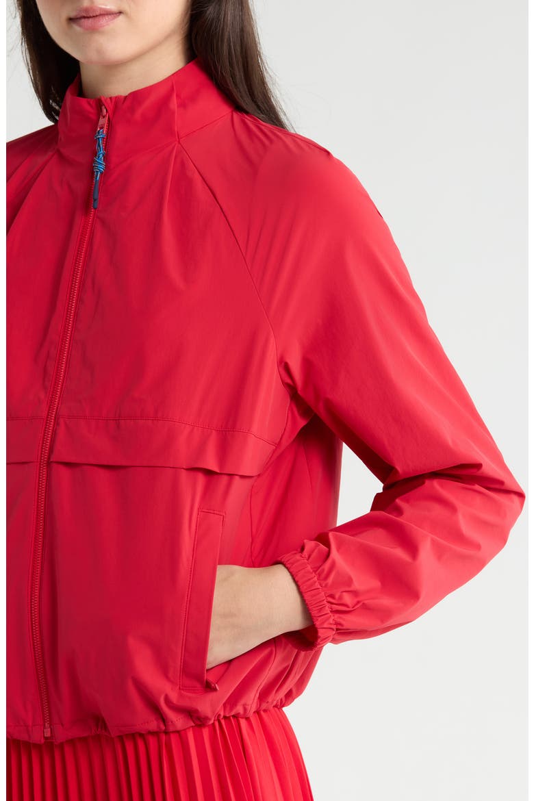 Whisper Water Repellent Golf Jacket, Alternate, color, CLASSIC RED