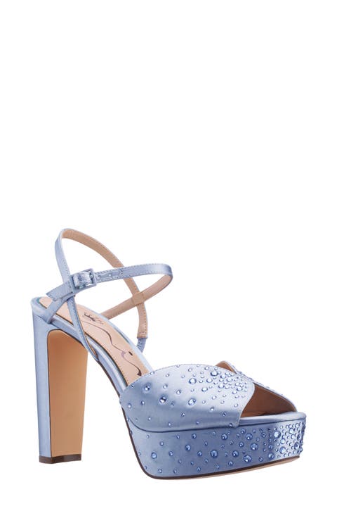 Addison Slingback Peep Toe Platform Sandal (Women)