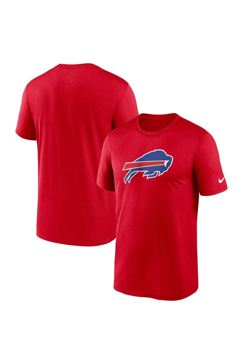 Men's Nike  Red Buffalo Bills Legend Logo Performance T-Shirt, Main, color, Red