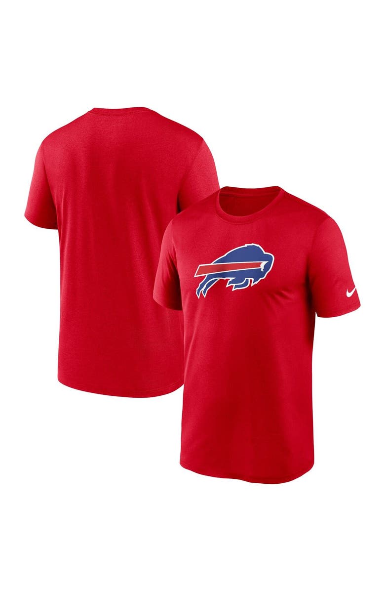 Nike Men's Nike Red Buffalo Bills Legend Logo Performance T-Shirt, Main, color, Red