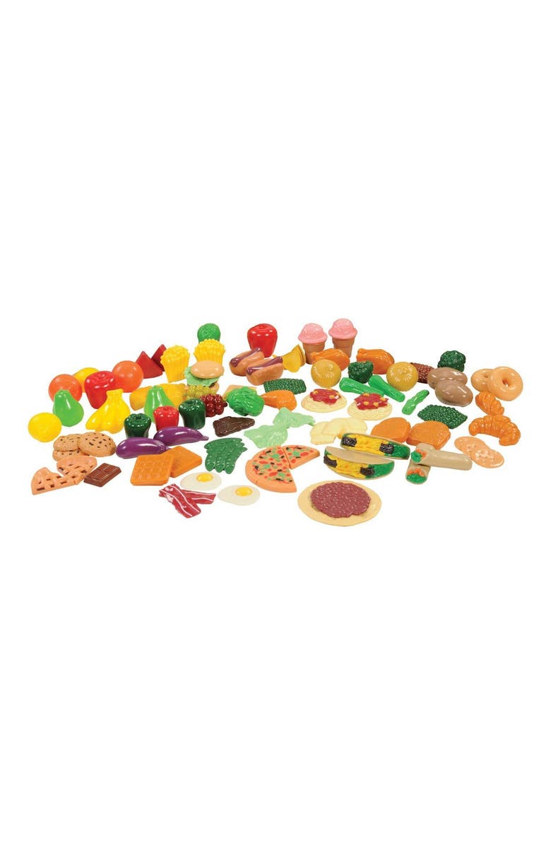 Kaplan Early Learning Company Grocery Store Play Food, Alternate, color, Multicolored