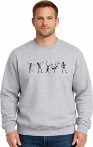 Simply Sage Market Dancing Skeleton Sweatshirt