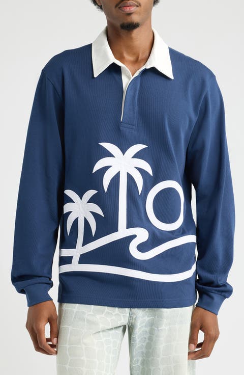 Palms Cotton Rugby Shirt