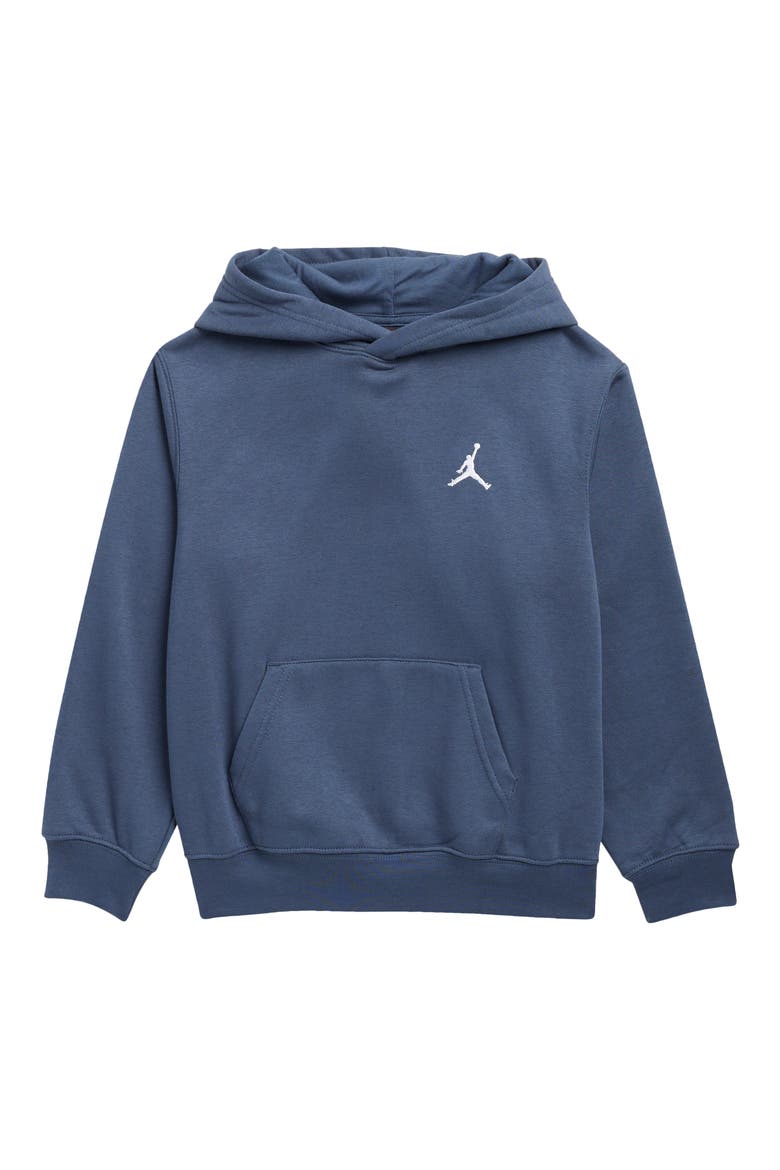 Kids' Brooklyn Fleece Hoodie, Main, color, SQUADRON BLUE