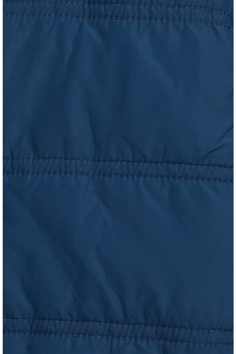 Kids' Mountain Crest Hooded Jacket, Alternate, color, NAVY DENIM- GREY HEATHER