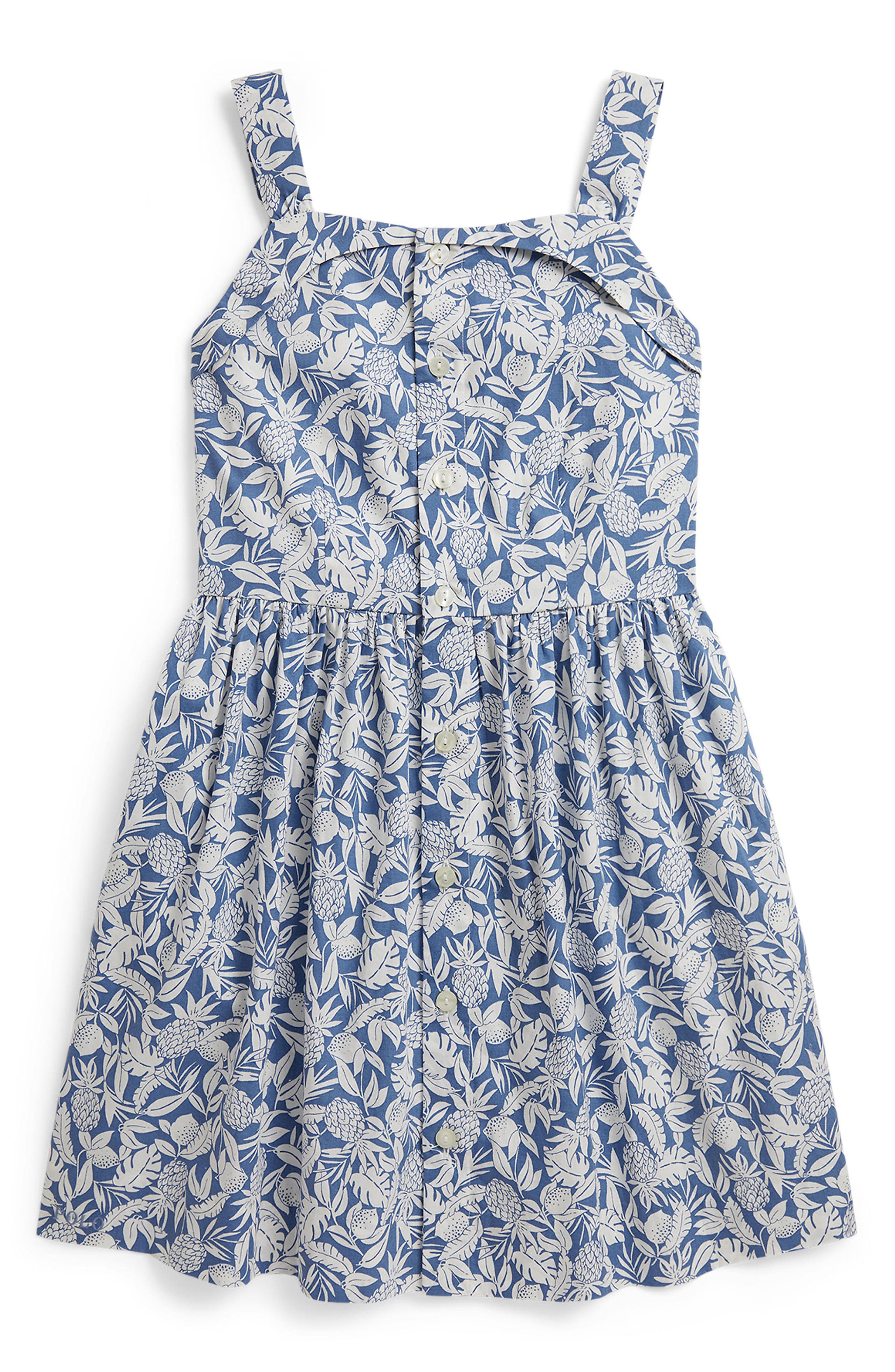 selected BLUE PINEAPPLE BREEZE PRINT