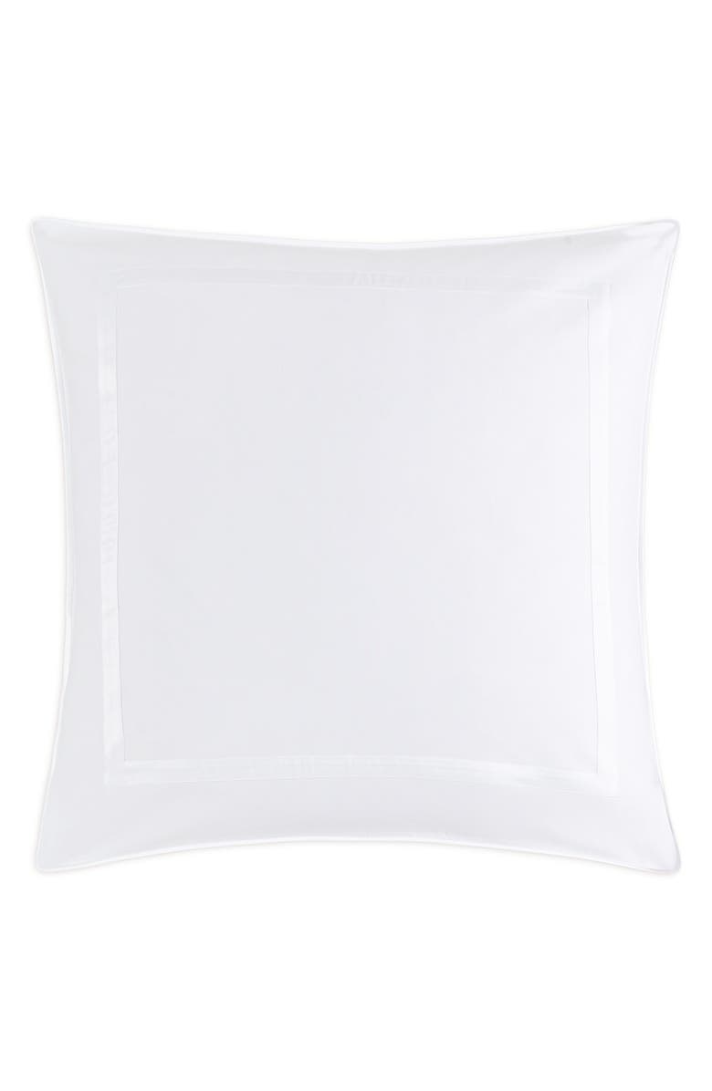 Matouk Louise Piqué Boudoir Pillow Sham, Alternate, color, White