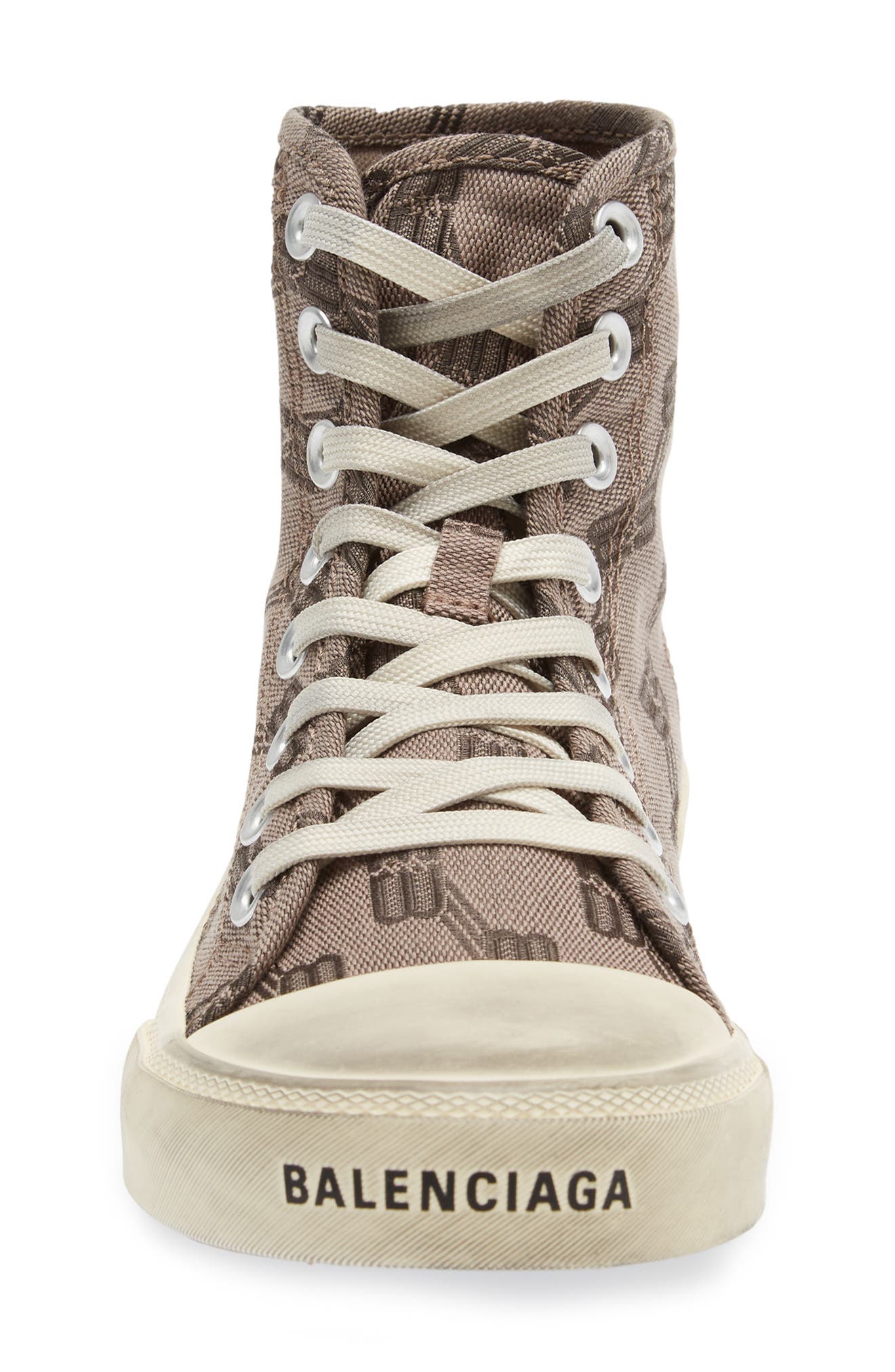 Balenciaga Paris License BB Logo High Top Sneaker, Alternate, color, 