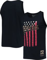 Mitchell & Ness Men's Mitchell & Ness Navy Chicago White Sox Cooperstown Collection Stars and Stripes Tank Top