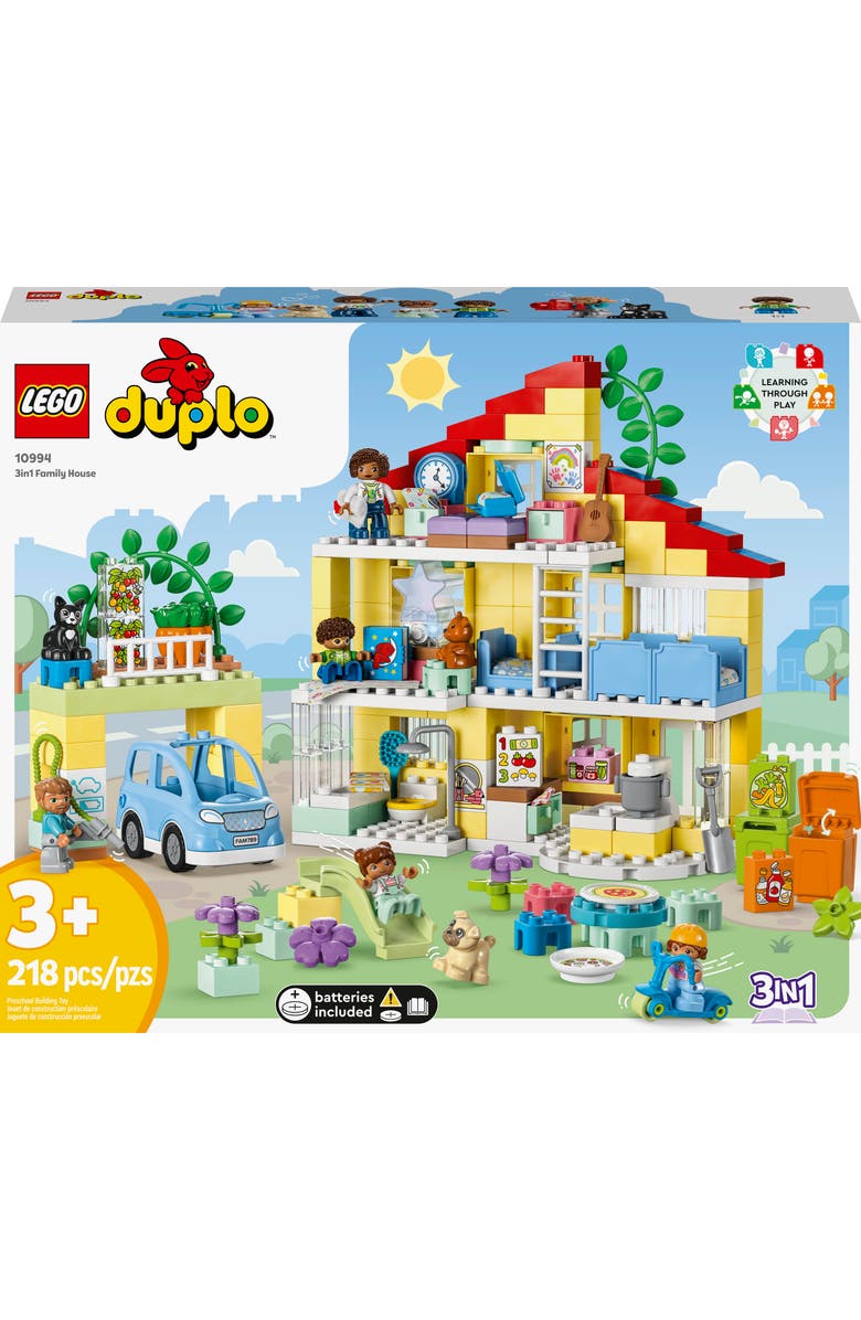 LEGO<sup>®</sup> DUPLO<sup>®</sup> 3-in-1 Family House, Alternate, color, 