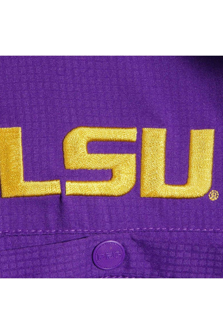 Men's Columbia Purple LSU Tigers Big & Tall Collegiate Tamiami Button-Down Shirt, Alternate, color, Purple