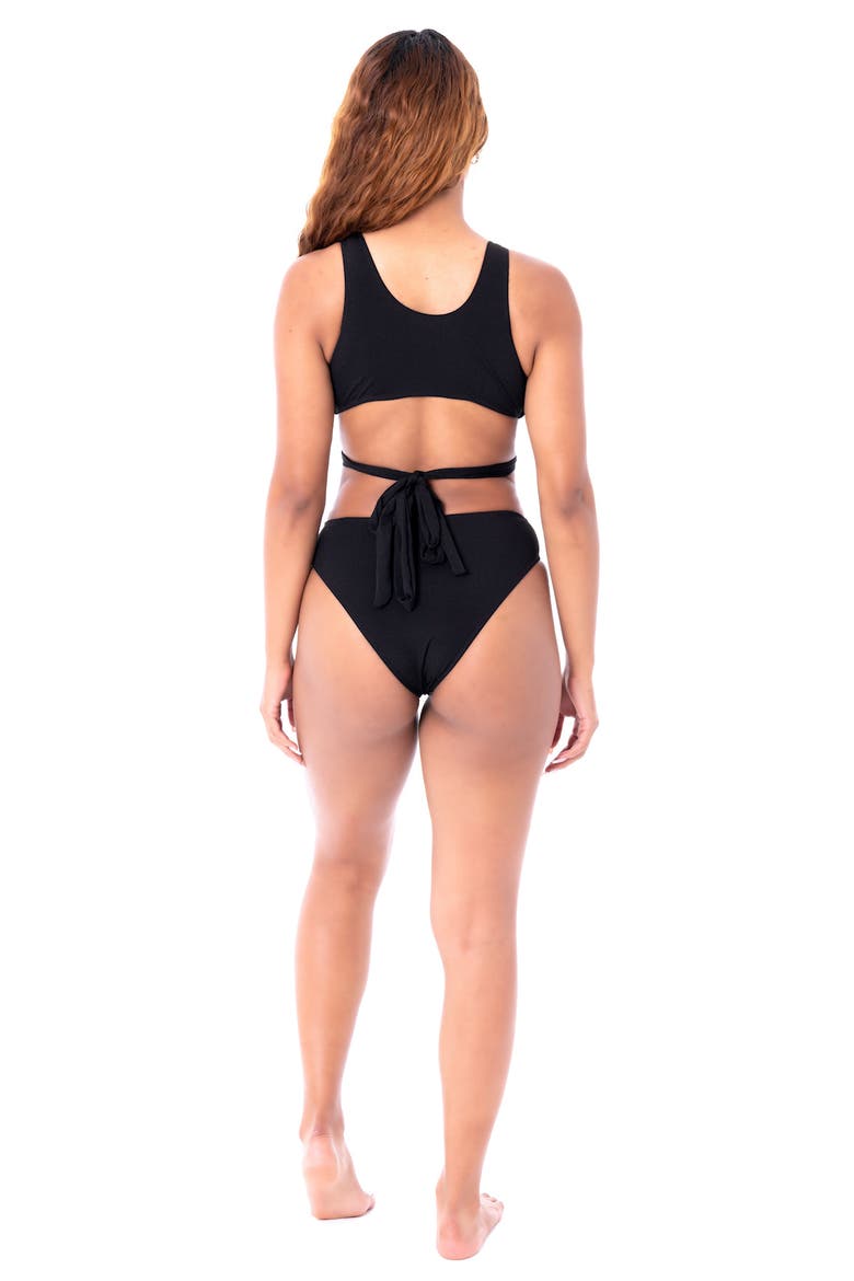 Women's Lucky One Piece Swimsuit, Alternate, color, Black