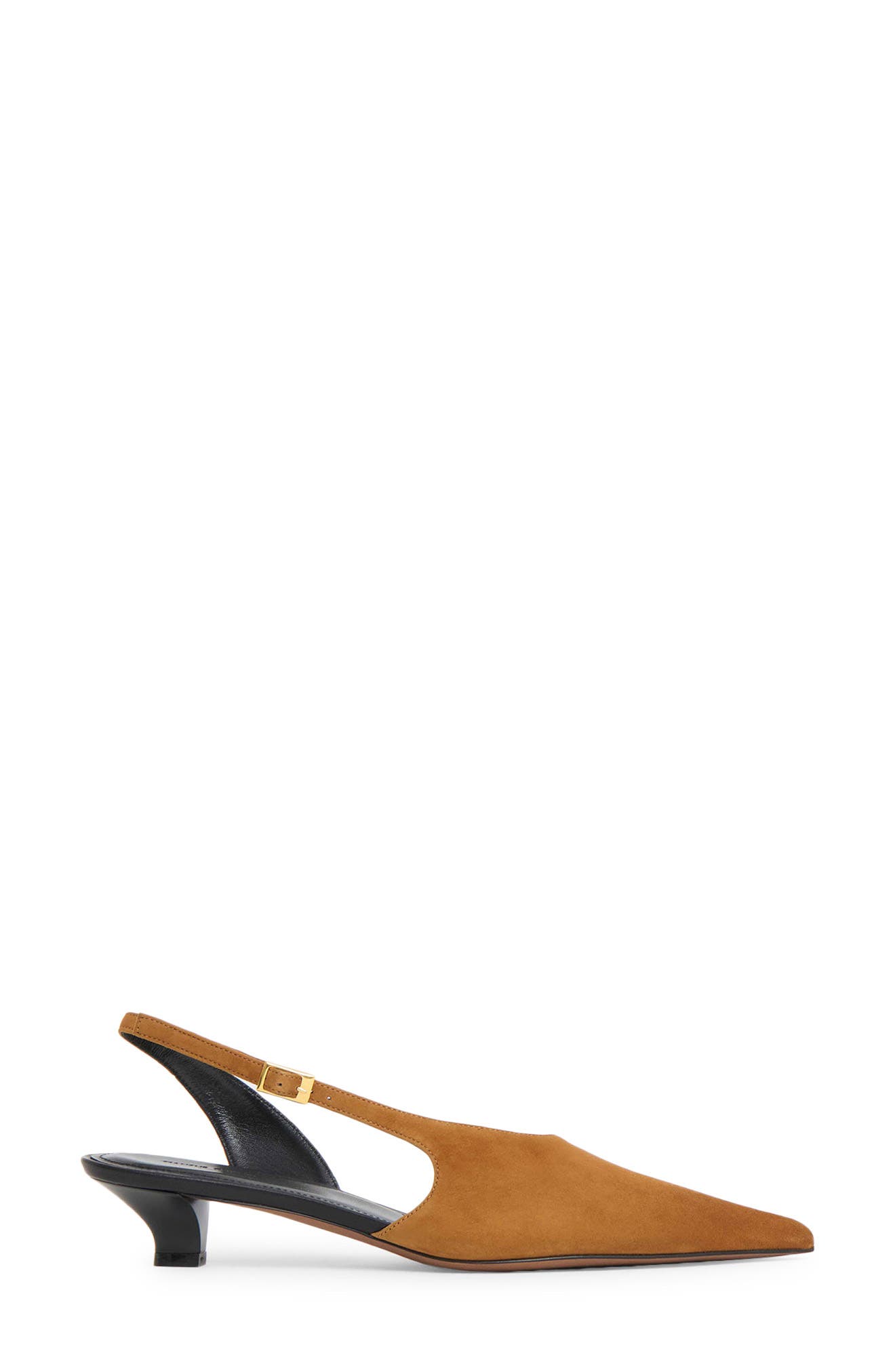 Mansur Gavriel Anna Slingback Pump, Alternate, color, Saddle