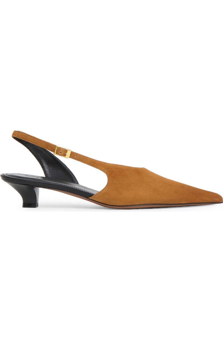 Mansur Gavriel Anna Slingback Pump, Alternate, color, Saddle