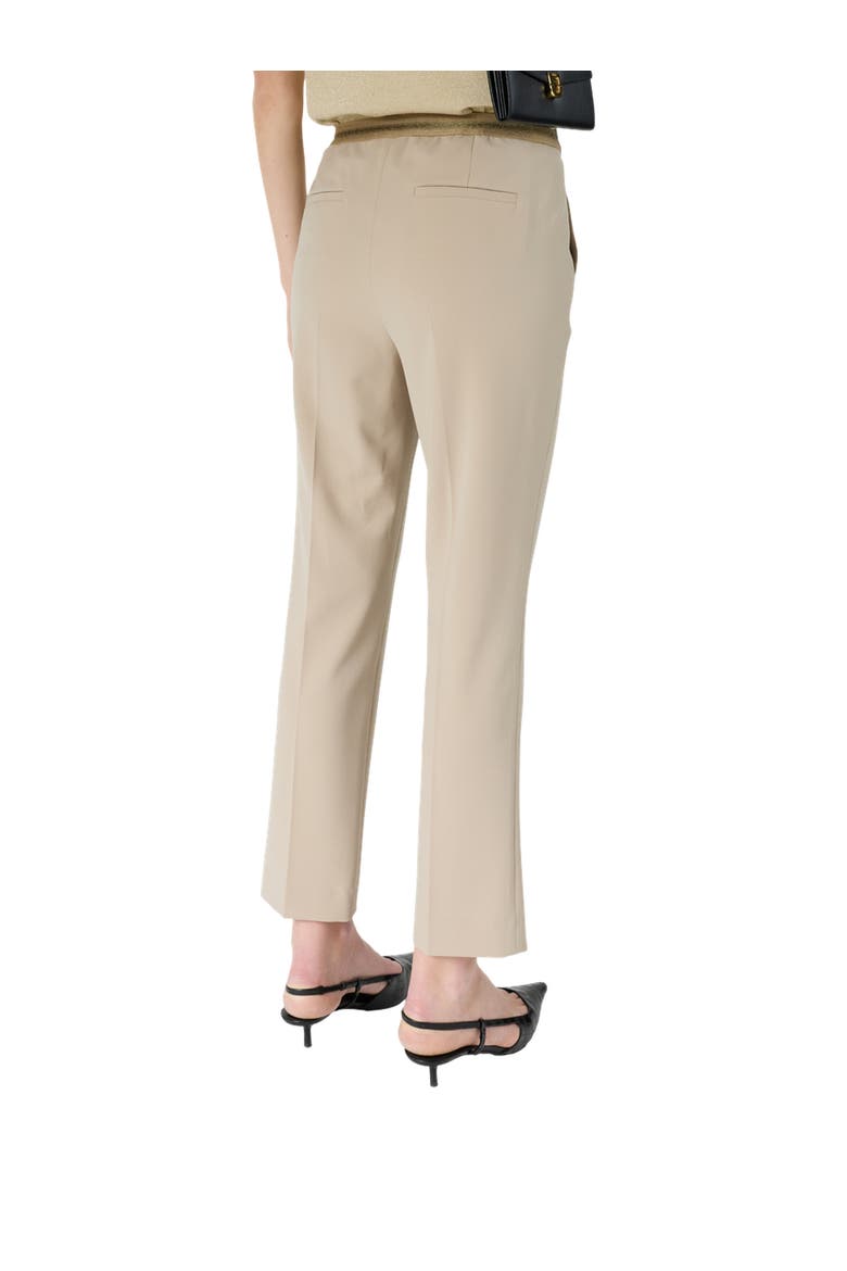 Alya Tailored Mid Rise Pants, Alternate, color, Beige