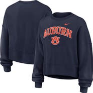 Nike Women's Nike Navy Auburn Tigers Oversized Phoenix Arch Pullover Sweatshirt