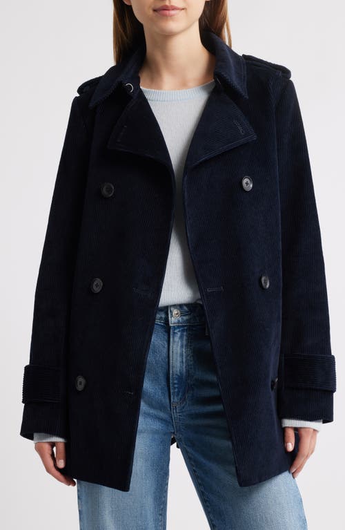 Bcbg Belted Corduroy Trench Coat