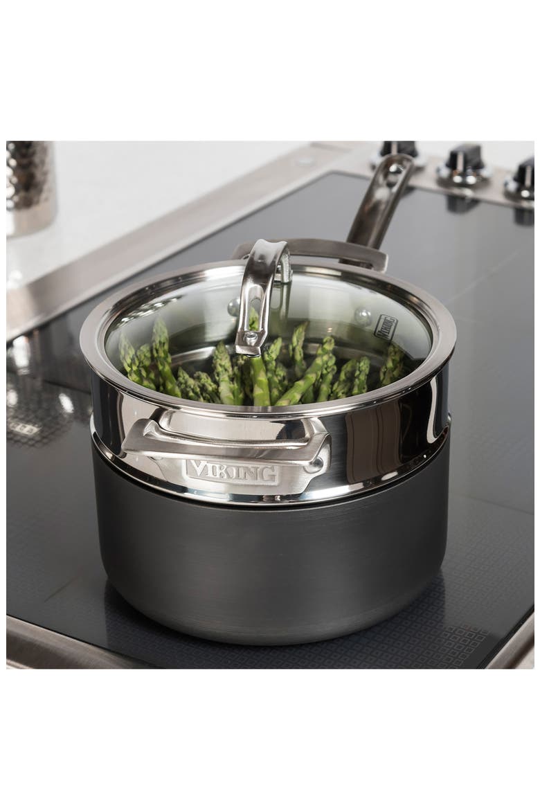 Universal Stockpotck & Steamer Set, Alternate, color, STAINLESS STEEL