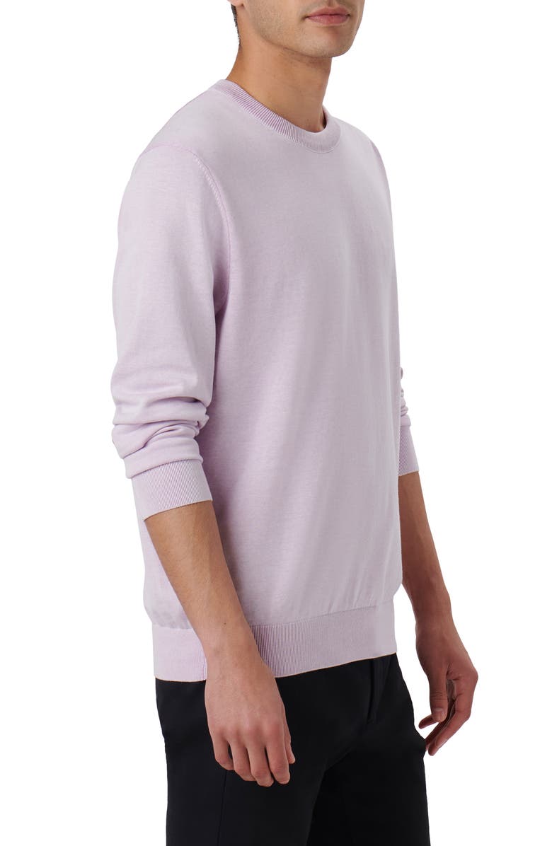 Bugatchi Mélange Cotton Sweater, Alternate, color, 
