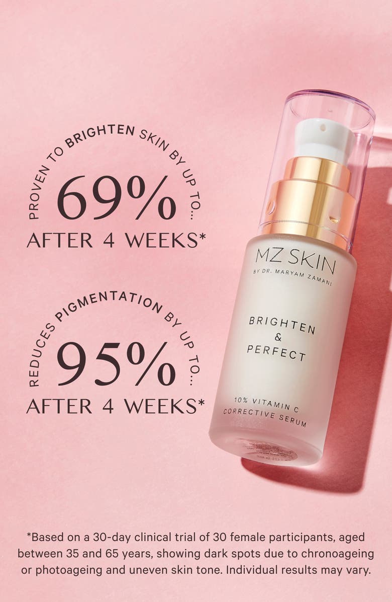 MZ Skin Brighten & Perfect 10% Vitamin C Corrective Serum, Alternate, color,