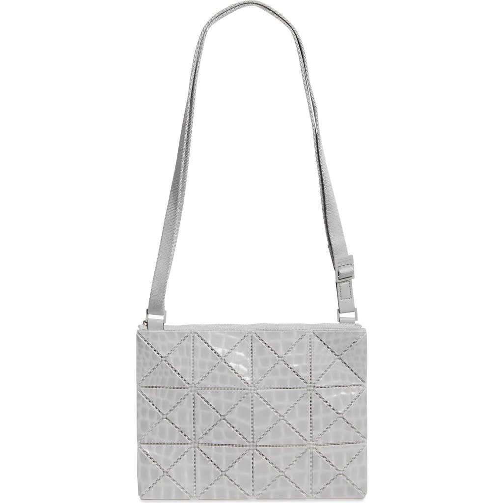 Bao Bao Issey Miyake Kaiju Crossbody Bag In One-tone Gray